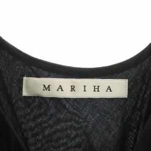 MARIHA ノースリーブワンピース ブラック