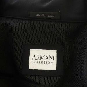 ARMANI COLLEZIONI NCB33W フーディコート 切替 ネイビー