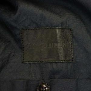 GIORGIO ARMANI ナイロンブルゾン 50 ダークネイビー