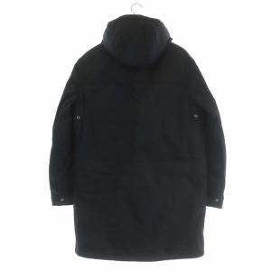 PRADA 18AW フード付きナイロン中綿コート 48 黒