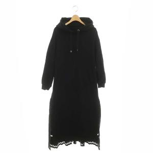 21AW LIFE STYLE WEAR ワンピース ロング 36 黒 