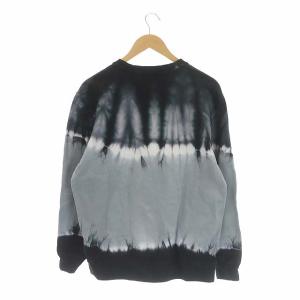 DIESEL BLACK GOLD タイダイスウェットプルオーバートレーナー XS ブラック