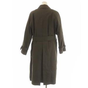 MARGARET HOWELL WATER REPELLENT LIGHT ステンカラーコート 中綿ライナー付き 2 ブラウン