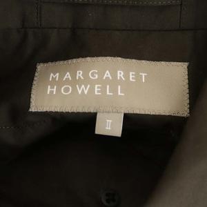 MARGARET HOWELL WATER REPELLENT LIGHT ステンカラーコート 中綿ライナー付き 2 ブラウン