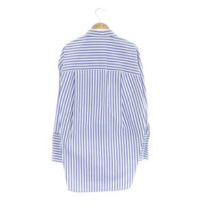 ENFOLD Somelos ストライプシャツ 38 ホワイト