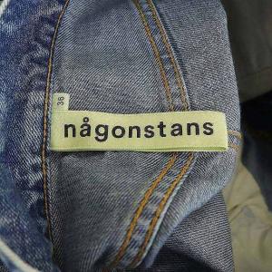 nagonstans 20SS Bi color Classics D-03 バイカラーデニム 36 ライトブルー