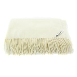 Acne Studios ストール フリンジ 大判 アイボリー