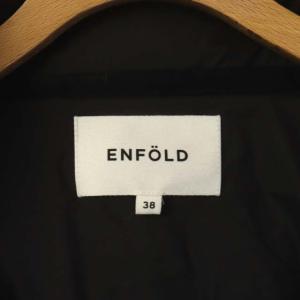ENFOLD ショート丈ジャケット 38 ブラック