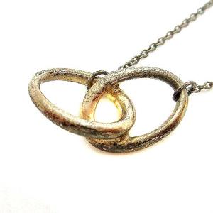 TIFFANY&Co. エルサペレッティ ダブルループ ネックレス ペンダント 925 SV シルバー