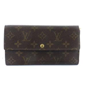 ポルトフォイユ サラ モノグラム長財布 ブラウン