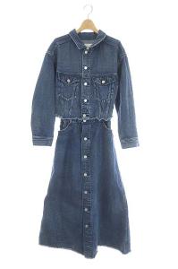 4WAY DENIM DRESS COAT ロングコート デニム