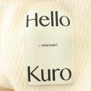 KURO アパルトモン別注 Hello 21SS Thermal Parker プルオーバー アイボリー