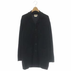 カシミヤカーディガン L 黒