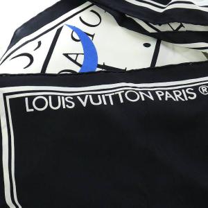 LOUIS VUITTON MONTRE LOUIS VUITTON I PAR GAE AULENTI スカーフ ブラック