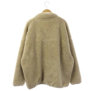 Deuxieme Classe 19SS ボアブルゾンジャケット ベージュ