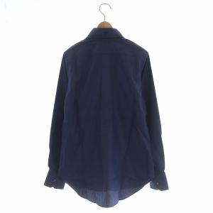 MADISONBLUE 21AW 刺繍ラウンドカラーシャツ ブラウス 02 ブルー