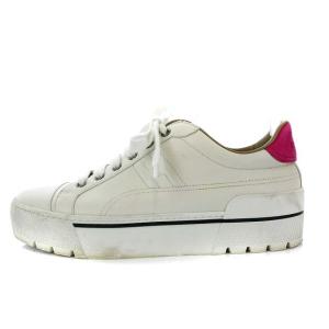 HERMES Voltage sneaker  Hロゴ レザー 39 25cm ホワイト
