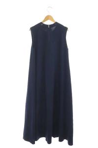 Drawer 14Gミラノ編みノースリーブワンピース ニット 2 ネイビー