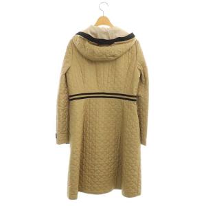 TOCCA ANDY コート ロング キルティング フード 4 ベージュ