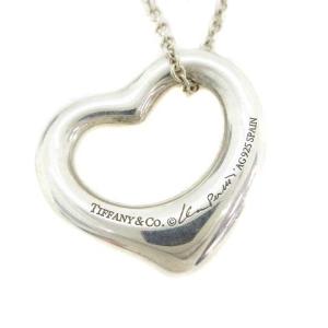 TIFFANY&Co. エルサ ペレッティ オープンハートネックレス シルバー