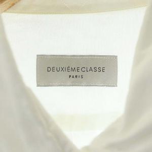Deuxieme Classe ワイヤーウォッシュシャツ ホワイト