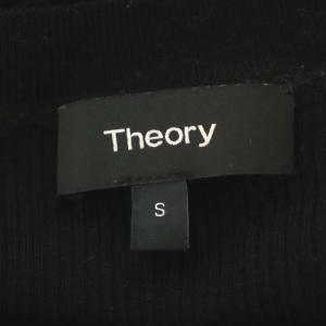 Theory REGAL WOOL MIRZI クルーネックニット セーター 長袖 S ブラック