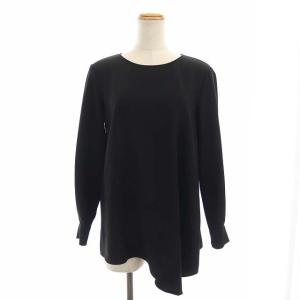 Theory 21SS Classic Crepe Uneven Hemline Top セットアップ 黒