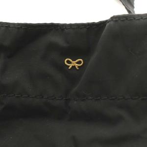 ANYA HINDMARCH Penguin Charm Shopper トートバッグ ブラック