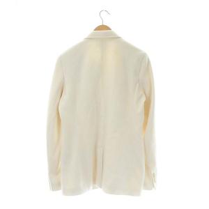 POLO RALPH LAUREN 起毛 ブレザーテーラードジャケット エンブレム 12 ホワイト