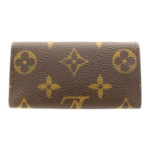 LOUIS VUITTON  ミュルティクレ4 モノグラムキーケース ブラウン