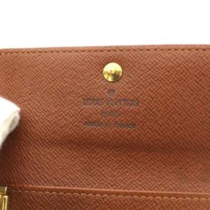 LOUIS VUITTON  ミュルティクレ4 モノグラムキーケース ブラウン