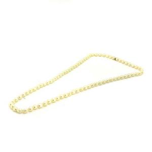 バロックパール フェイクパール ネックレス アイボリー