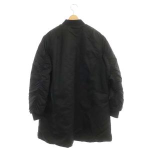 Acne Studios COOS BOMBER PAW17 MA-1 ロングコート 中綿 ナイロン 36 ブラック