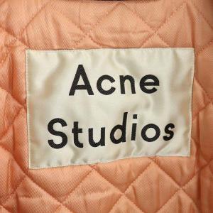 Acne Studios COOS BOMBER PAW17 MA-1 ロングコート 中綿 ナイロン 36 ブラック
