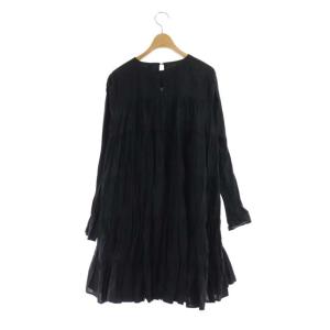 Merlette SOLIMAN Dress ワンピース ティアード XS 黒