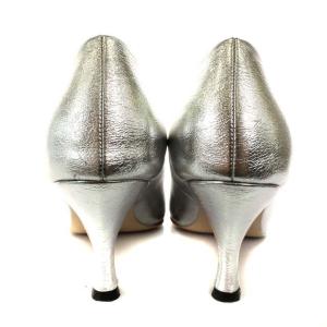 CELFORD パンプス ポインテッド 37 シルバー