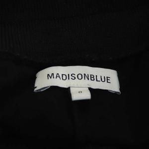 MADISONBLUE ベロアジョガーパンツ イージー 0 ブラック