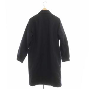 MADISONBLUE ウールフランネルロングコーチジャケット 中綿コート 00 ダークネイビー