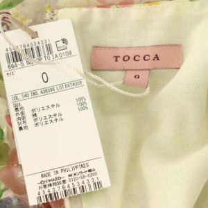 TOCCA 花柄プリントワンピース 0 マルチカラー