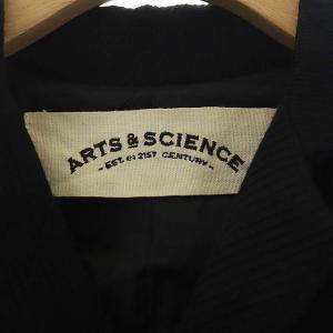 ARTS&SCIENCE ロングコート アウター ウール 1 ブラック