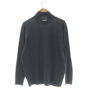 JOHN SMEDLEY タートルネックニットセーター チャコールグレー