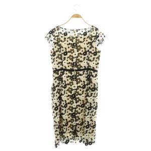 TOCCA LACE FLOWER ドレス ワンピース レース 6 アイボリー
