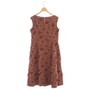 TOCCA 20SS HEART OF PALM ワンピース 4 ブラウン