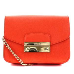 メトロポリス チェーンショルダーバッグ オレンジ