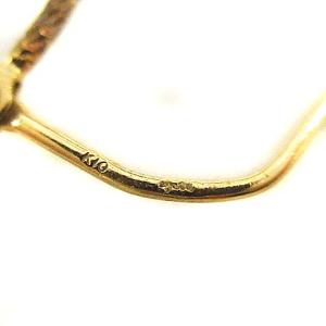 agete フープピアス 両耳用 K10YG