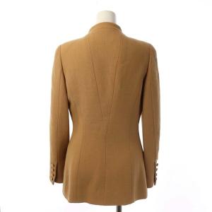 CHANEL BOUTIQUE 96A ココマーク ウールジャケット スカート セットアップ 上下 36 ベージュ