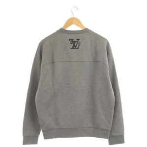 LOUIS VUITTON NIGO 20AW SQUARED LV SWEATSHIRT スウェット XS グレー