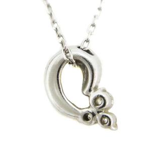 4℃ ストーンネックレス プラチナ