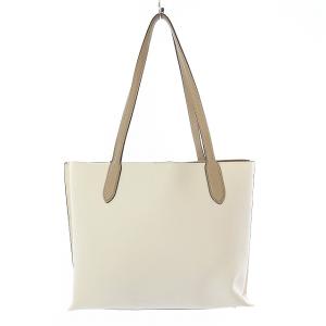 COACH C0691 ウィロウ トート カラーブロック トートバッグ アイボリー