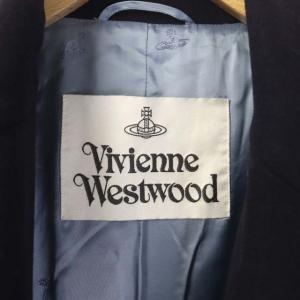 Vivienne Westwood NUTMEGメルトンコート 40 紺